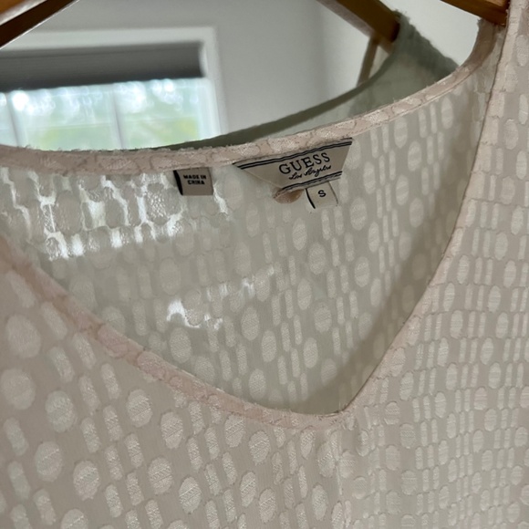 Guess sheer blouse small - Picture 2 of 4
